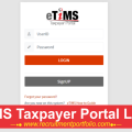 eTIMS Taxpayer Portal Login