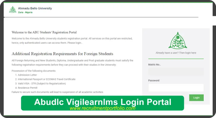 Abudlc Vigilearnlms Login Portal 2024 | How to Login