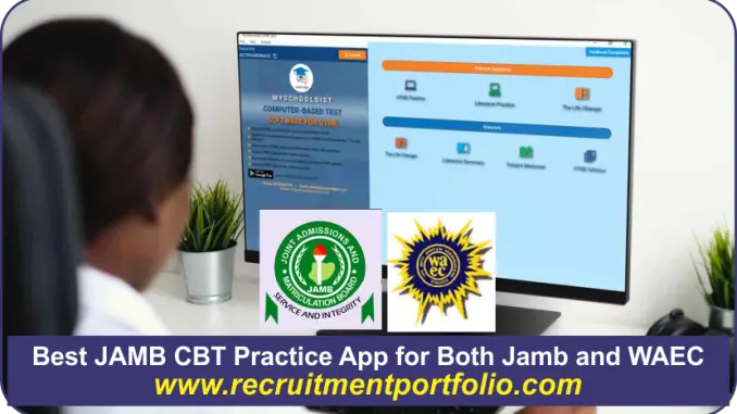 Best JAMB CBT Practice App for Both Jamb and WAEC update