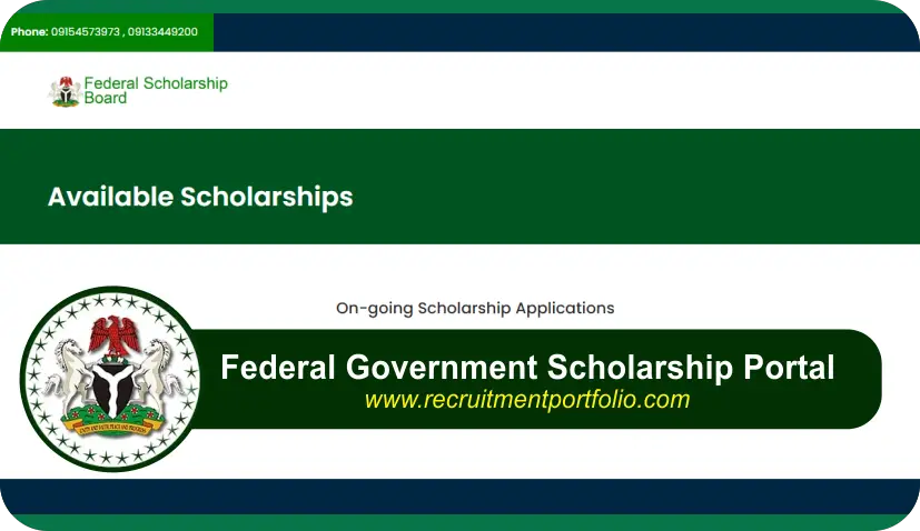 Federal Government Scholarship Portal (2024)