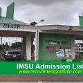 IMSU Admission List portal