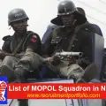 List of MOPOL Squadron in Nigeria