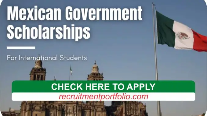 Mexican Government's Scholarships