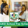 TASUED School Fee Schedule for fresh and returning students