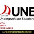 UNB Undergraduate Scholarship Portal