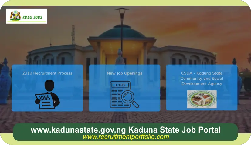 www.kadunastate.gov.ng Kaduna State Job Portal