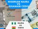 Ghana Cedi (GH₵) To Naira (NGN)