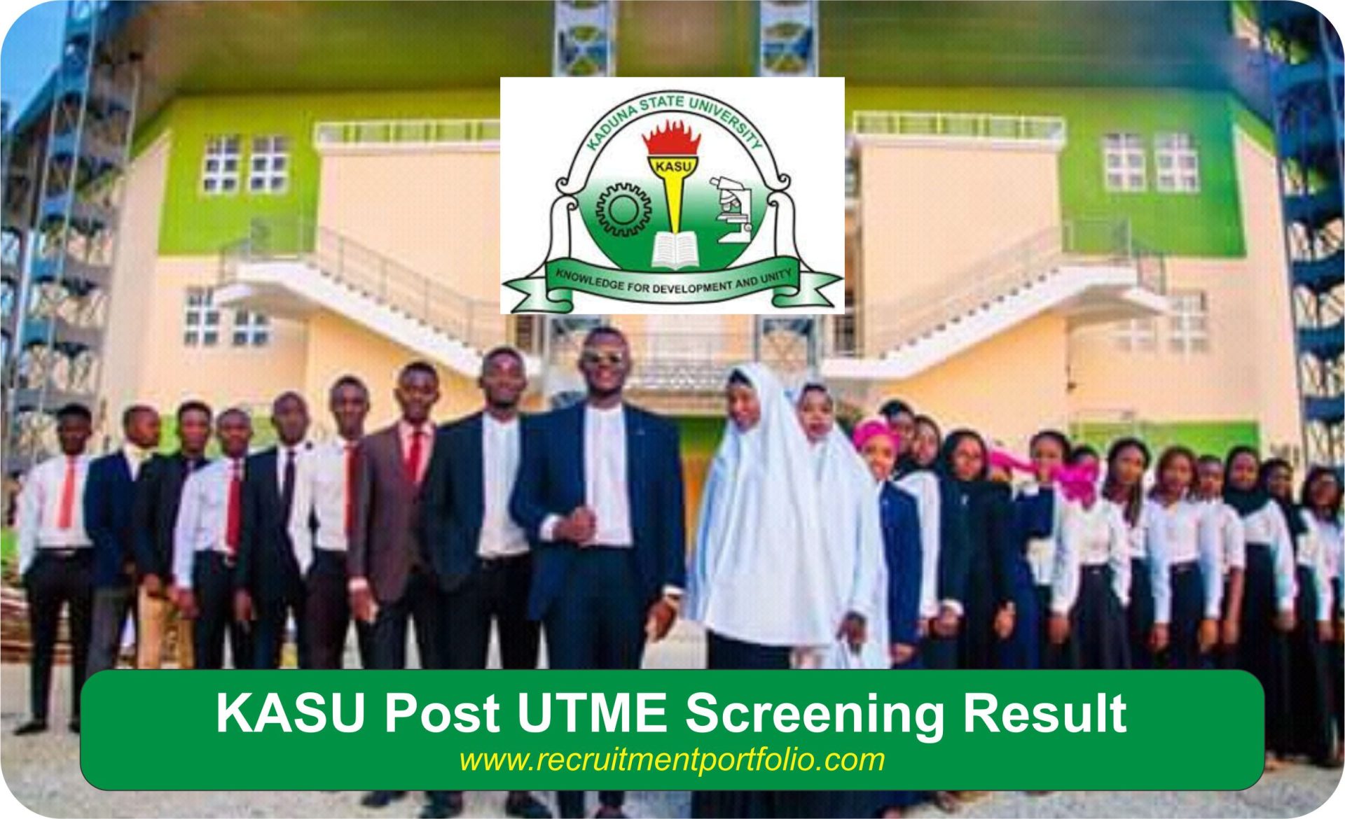 KASU Post UTME Screening Result (Successful Candidates)