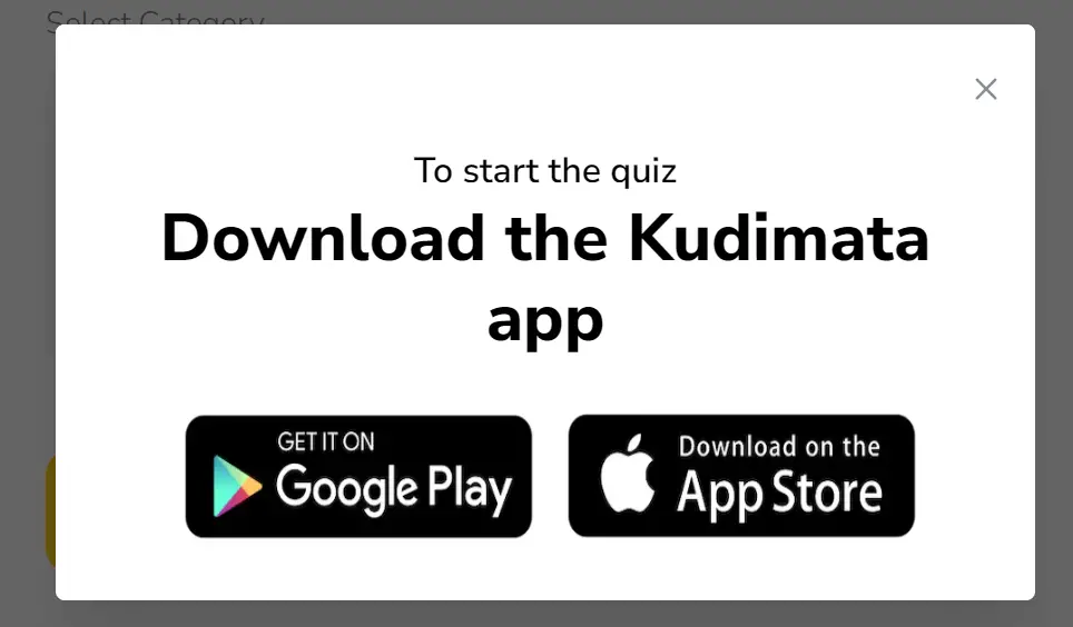 Kudimata nysc app