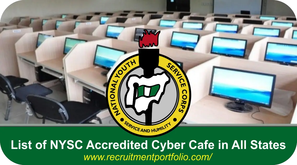 List of NYSC accredited cyber cafe in All States (2024)