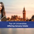 Universities in UK with January Intake