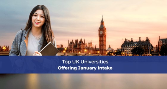 Universities in UK with January Intake 2024