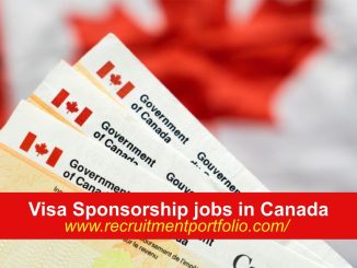 Visa Sponsorship jobs in Canada