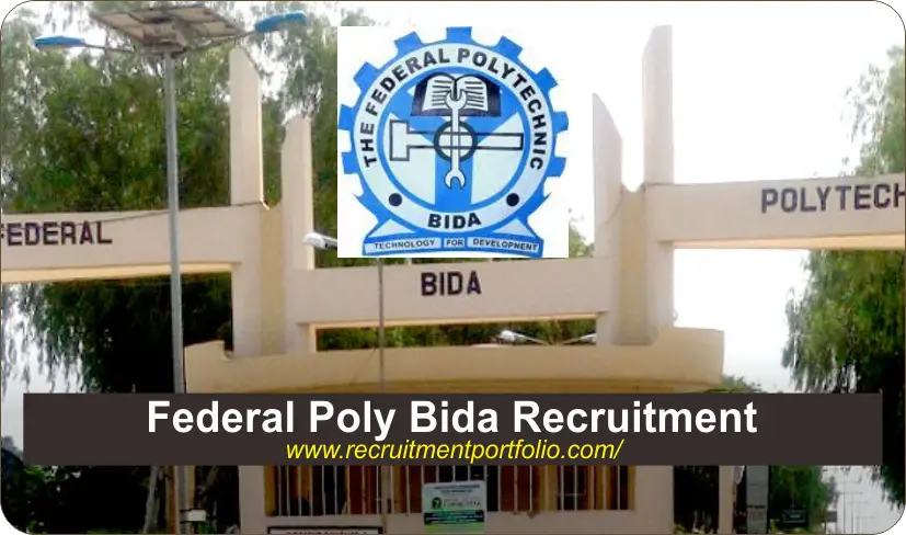 Federal Poly Bida Recruitment 2024 Application Form Portal