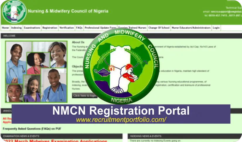 NMCN Registration Portal 2024/2025 | How to Apply