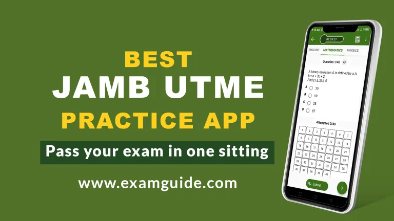 ExamGuide UTME CBT Practice App for 2024/2025 | Excel in JAMB Exam