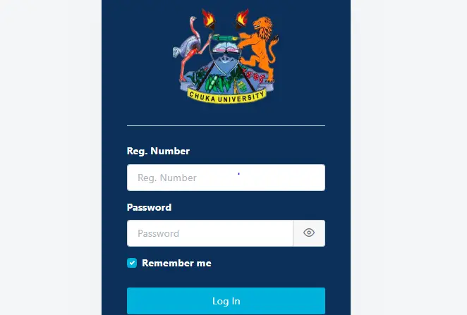 Chuka University Student Portal Login