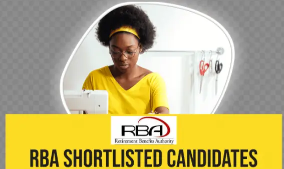 RBA Shortlisted Candidates