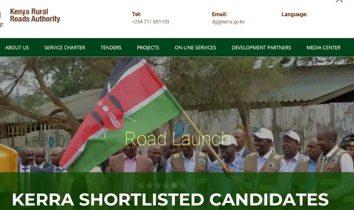 KERRA Shortlisted Candidates 2024/2025 is Out – Download Pdf
