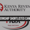 KRA Internship Shortlisted Candidates