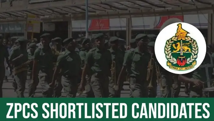 ZPCS Shortlisted Candidates