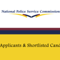 NPSC Shortlisted Candidates