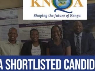 KNQA Shortlisted Candidates