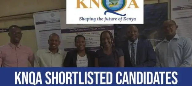 KNQA Shortlisted Candidates 2024/2025 – Download Here