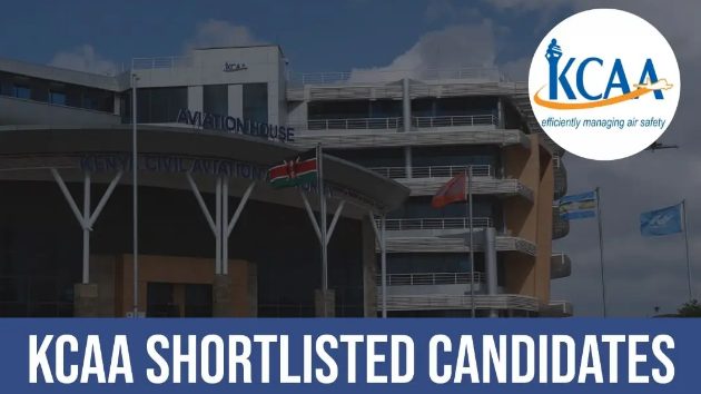 KCAA Shortlisted Candidates