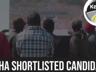 KENHA Shortlisted Candidates