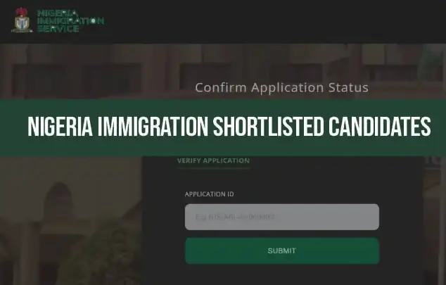 Nigeria Immigration Shortlisted Candidates